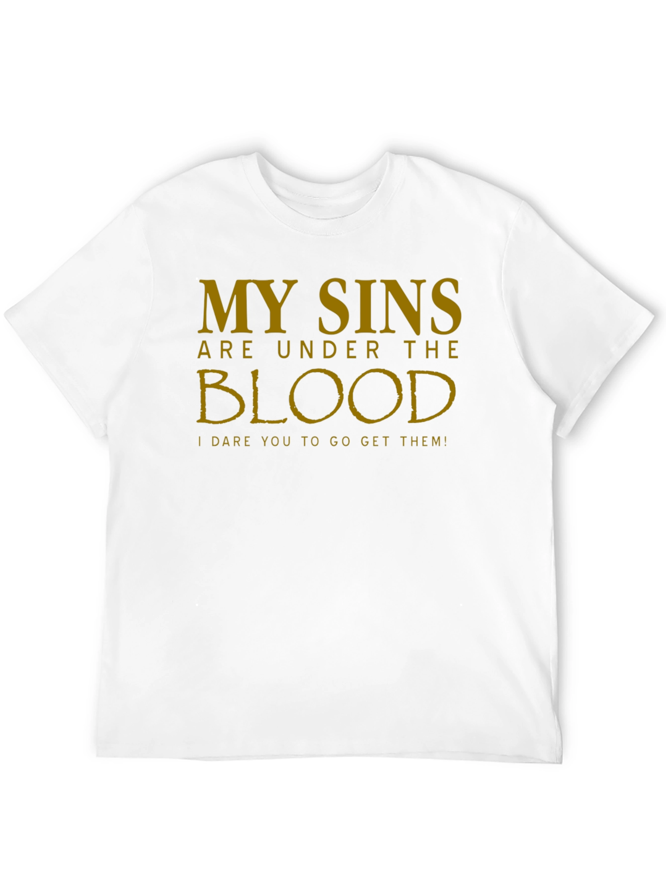 My Sins Are Under The Blood Graphic T-Shirt