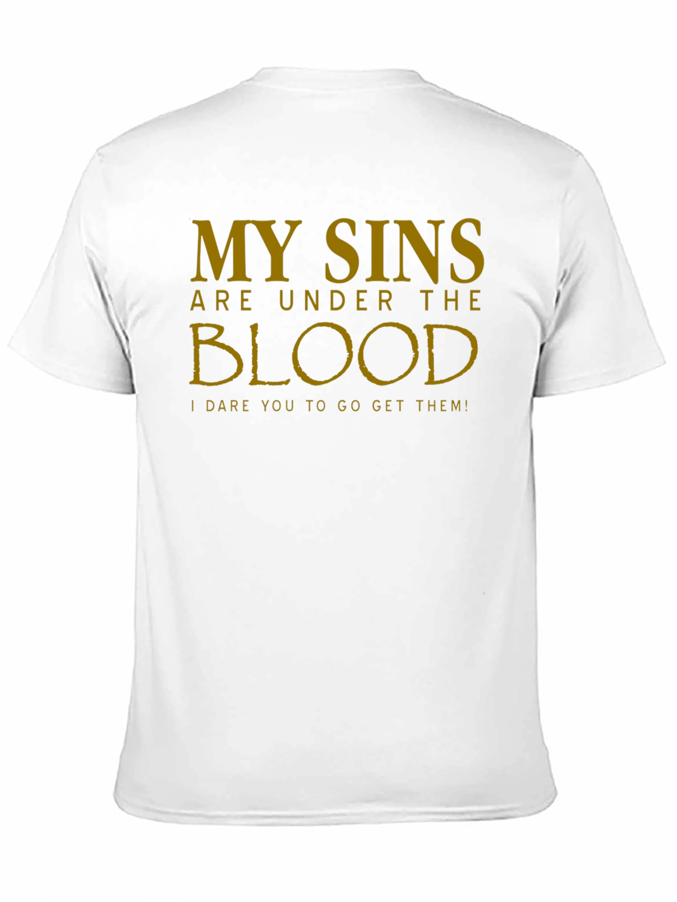 My Sins Are Under The Blood Graphic T-Shirt