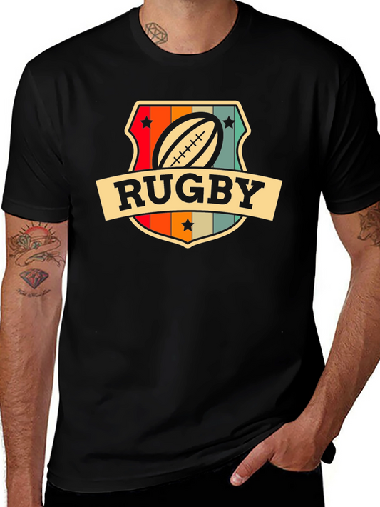 Vintage Rugby Shield T-Shirt