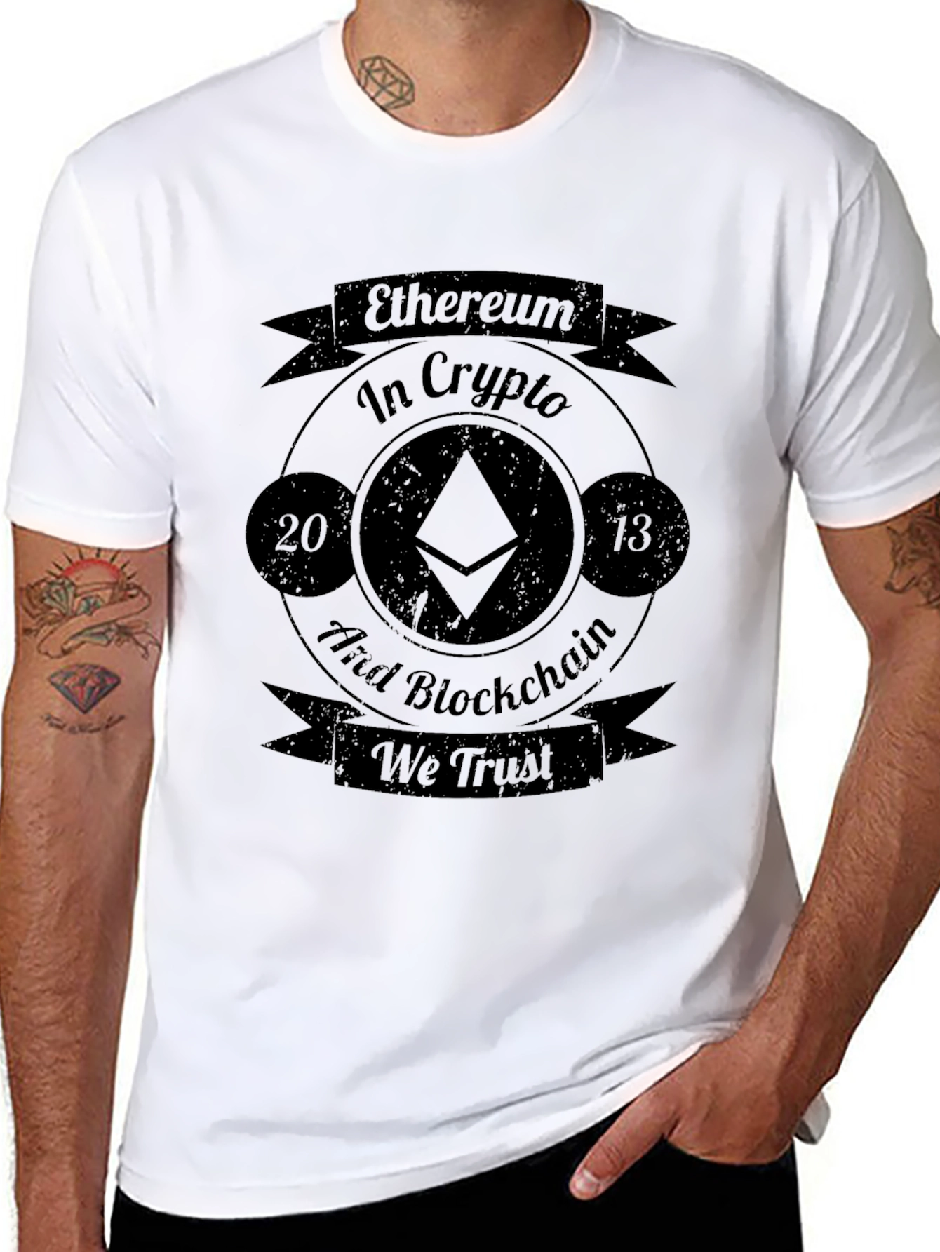 Ethereum Crypto Blockchain T-Shirt