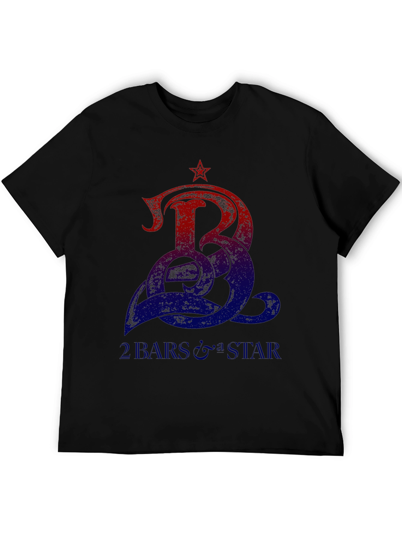 2 Bars & Star Graphic Tee