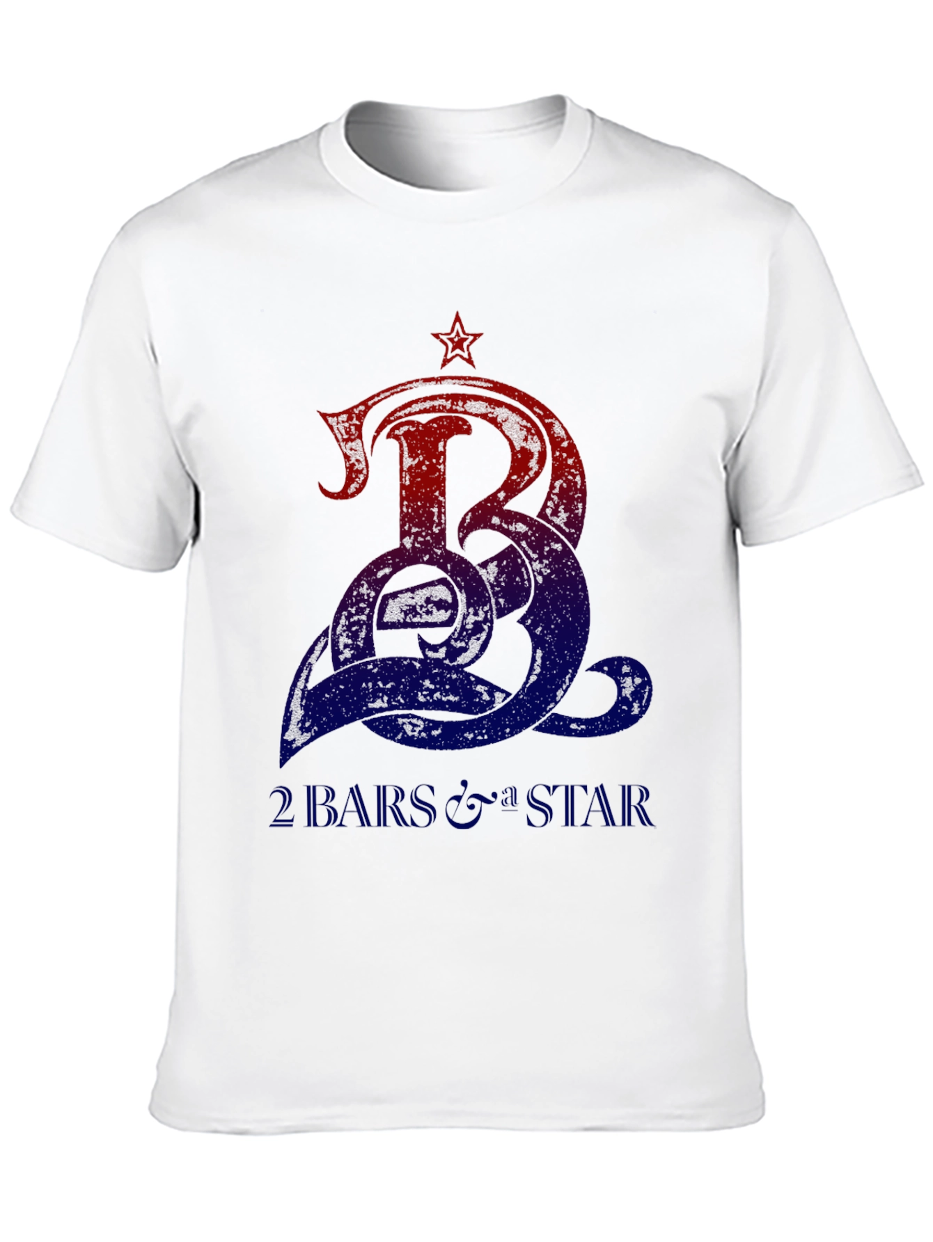 2 Bars & Star Graphic Tee