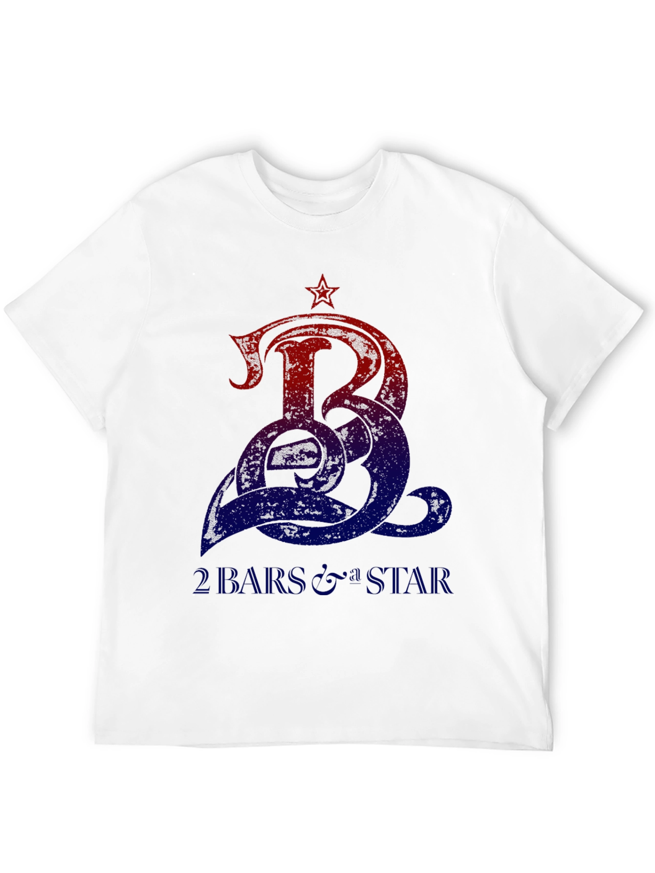 2 Bars & Star Graphic Tee