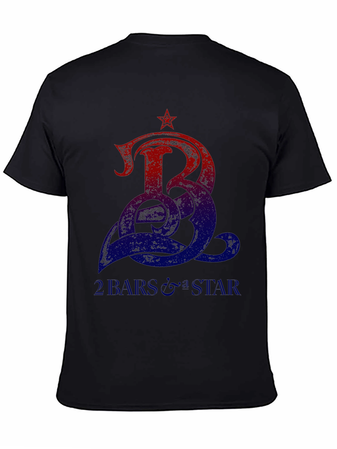 2 Bars & Star Graphic Tee