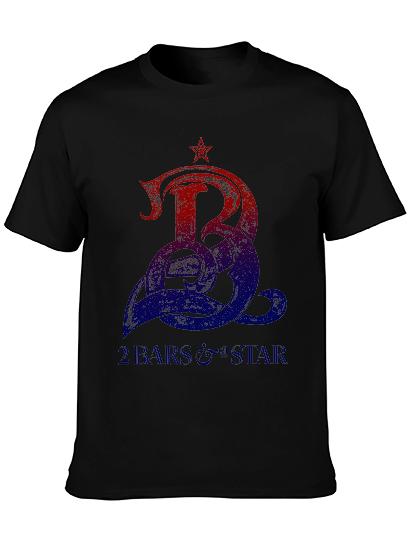 2 Bars & Star Graphic Tee
