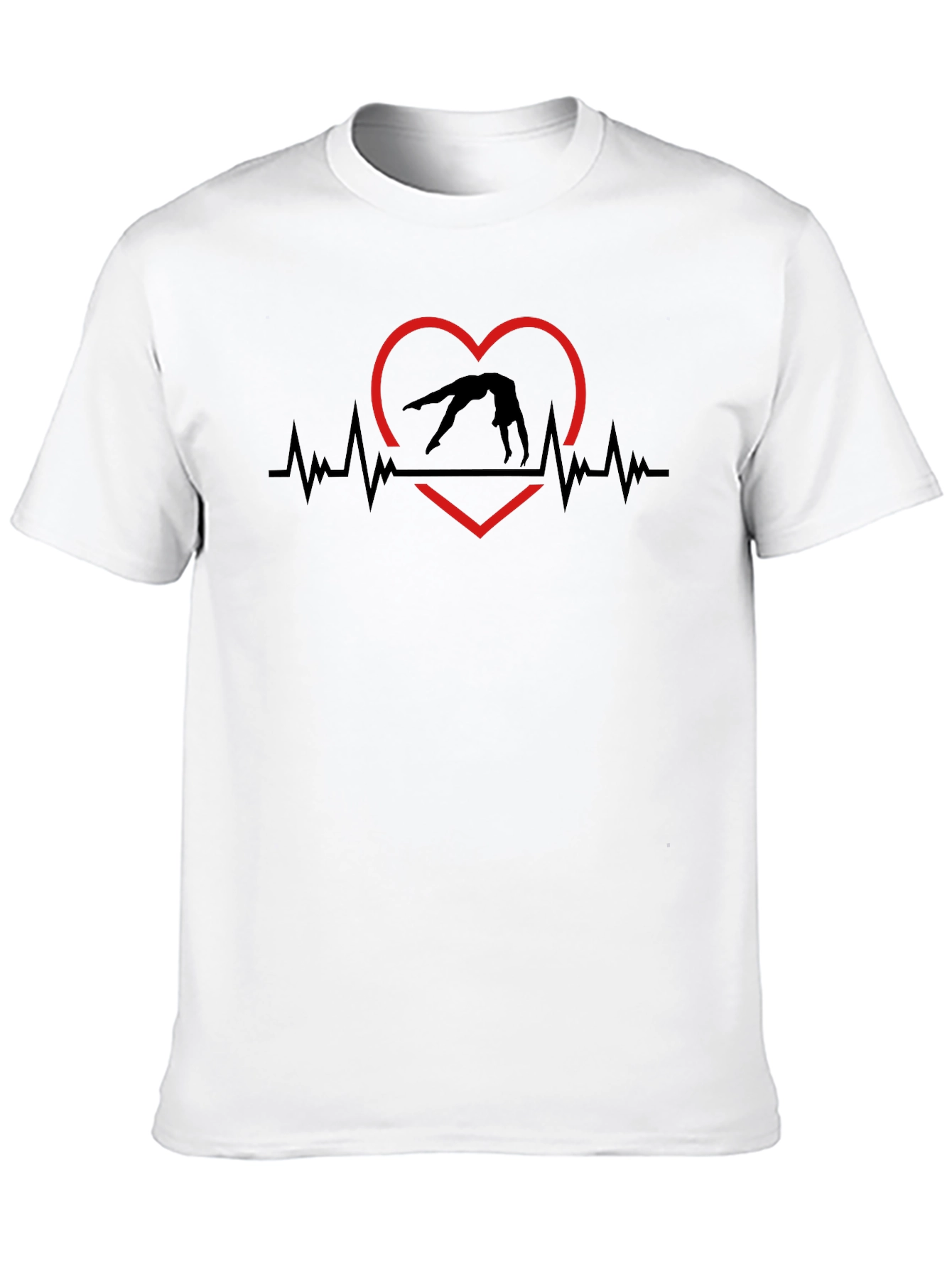 Gymnastics Heartbeat T-Shirt