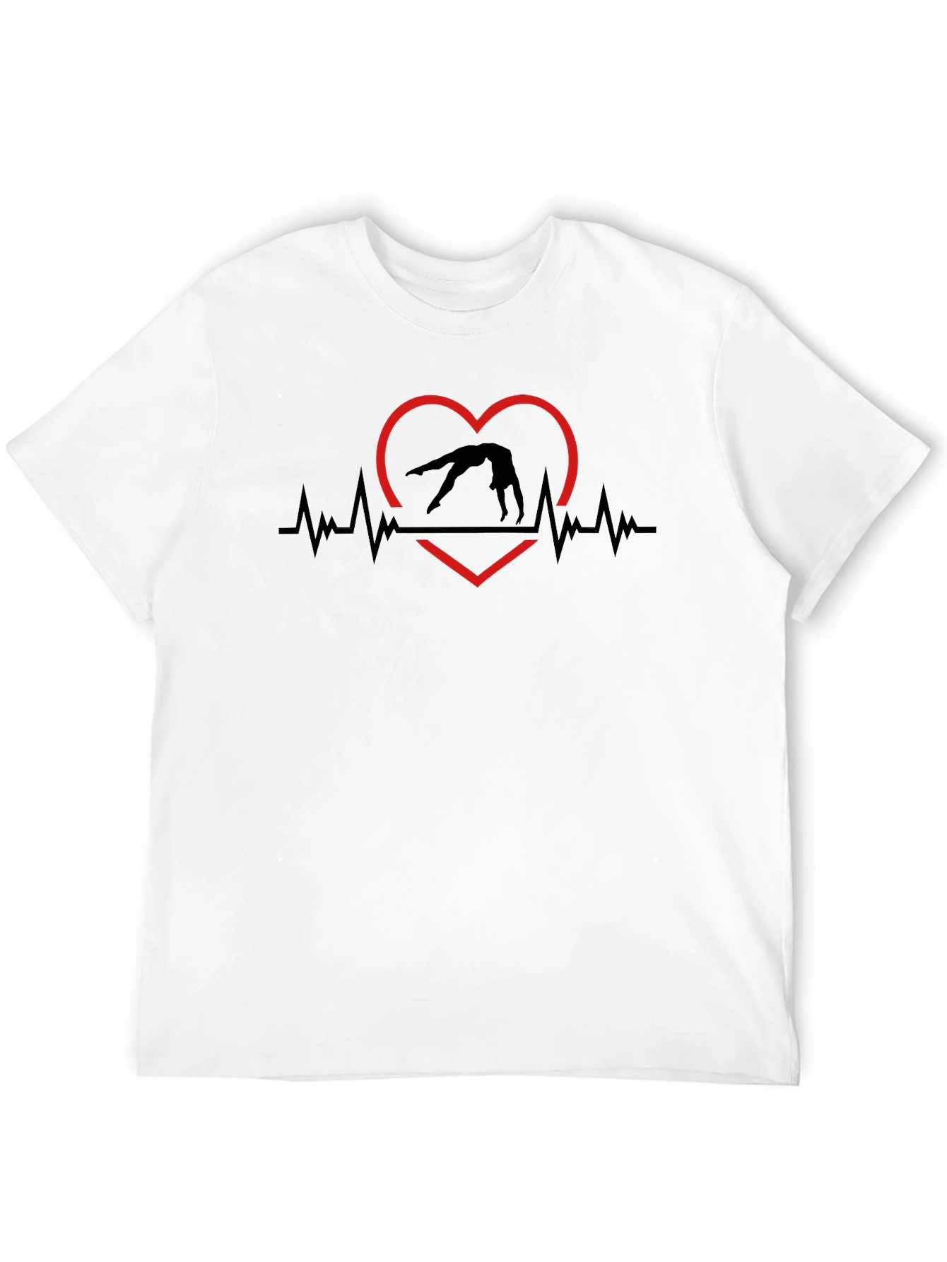 Gymnastics Heartbeat T-Shirt
