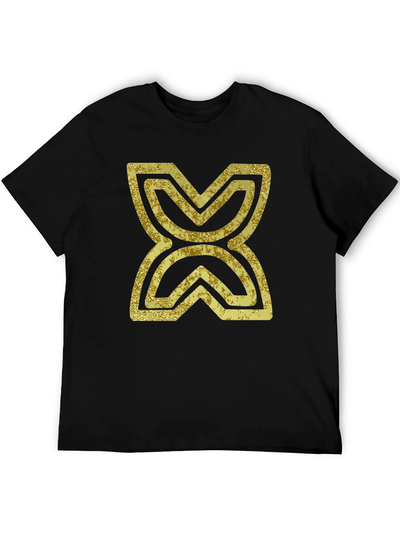 Golden Symbol Graphic Tee - Modern Streetwear