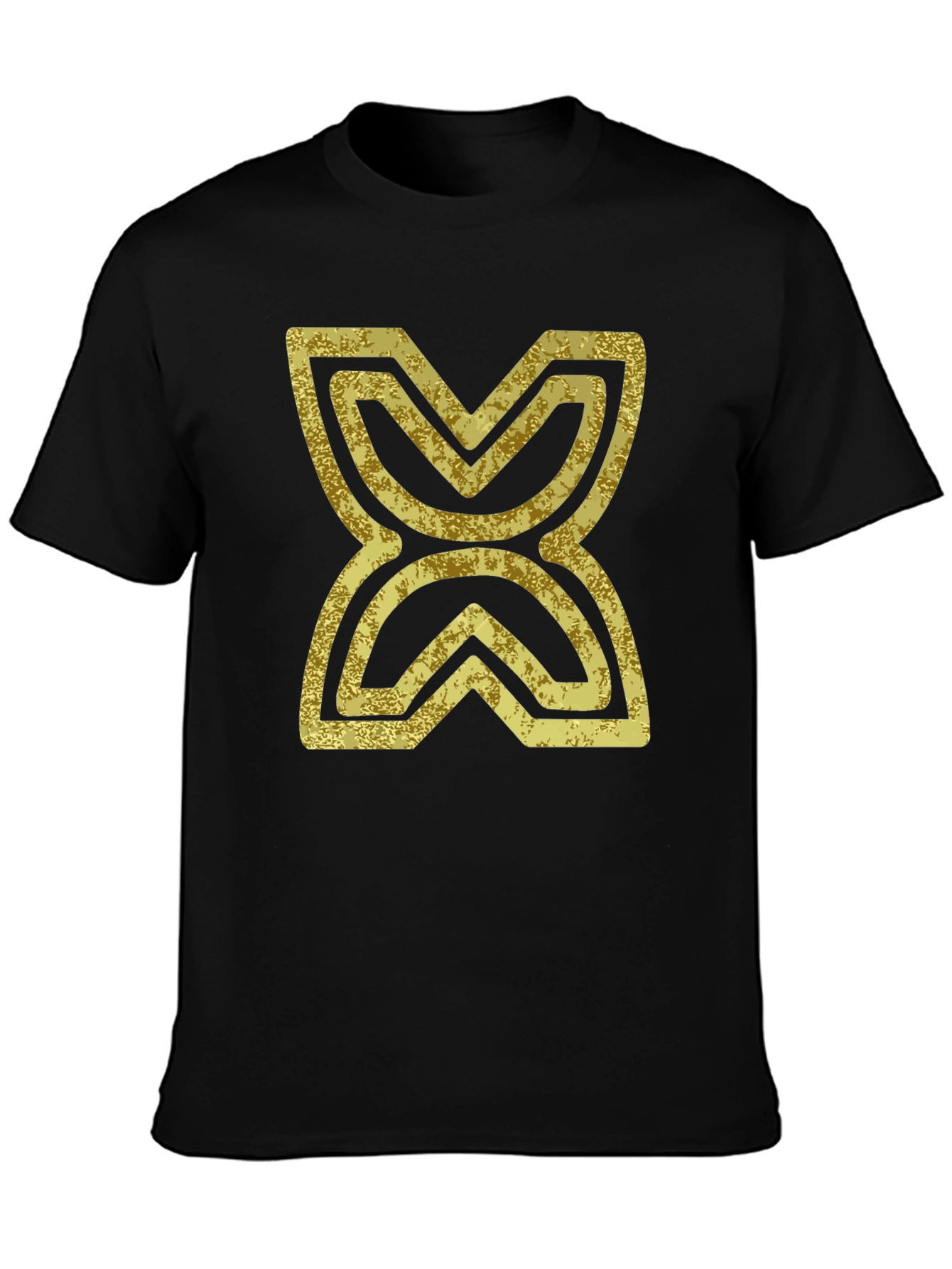 Golden Symbol Graphic Tee - Modern Streetwear