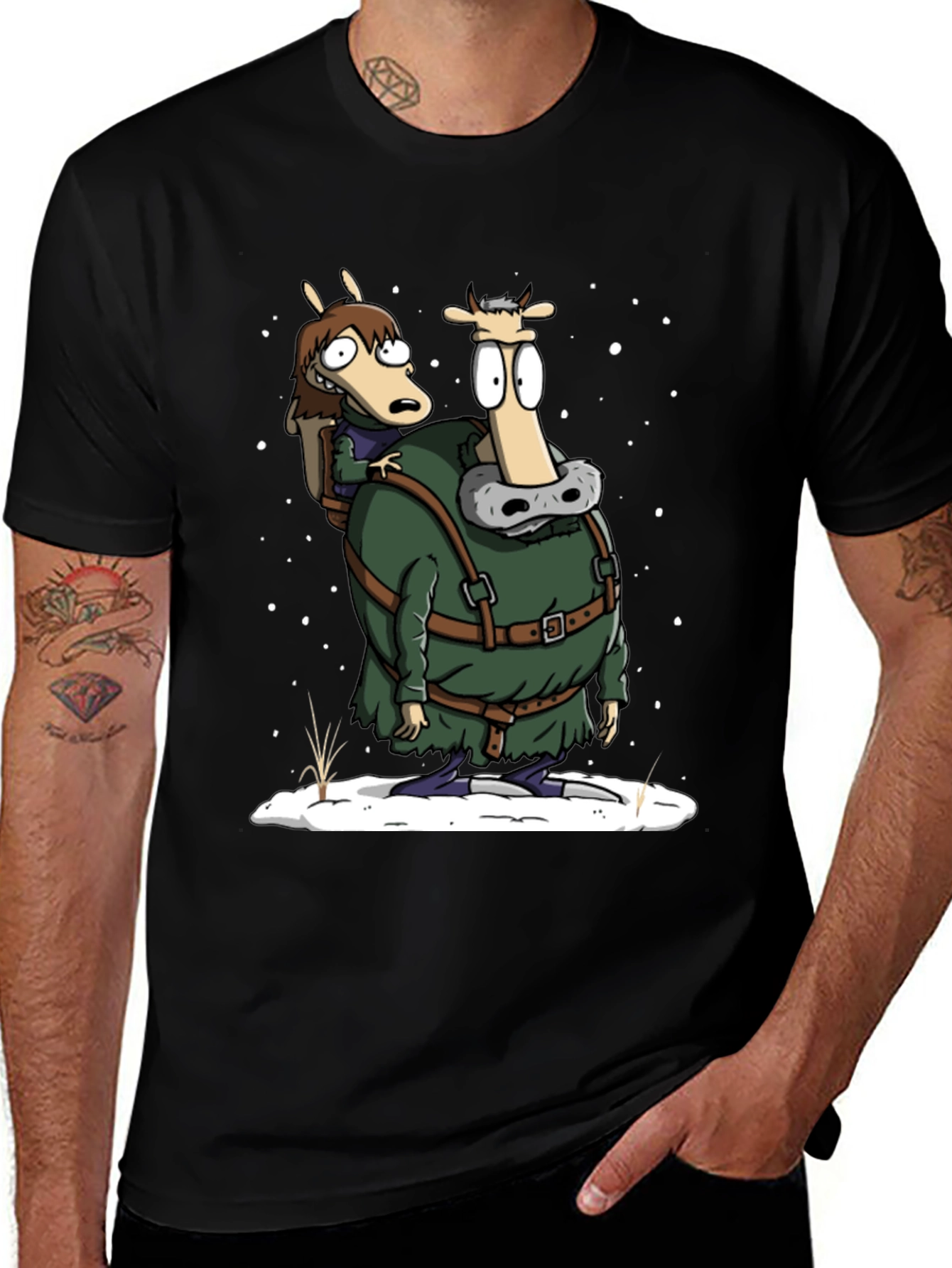Rockos Modern Life Cartoon T-Shirt