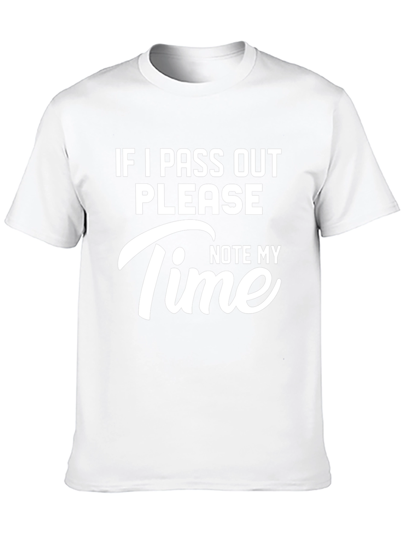 Funny Note My Time Graphic Tee