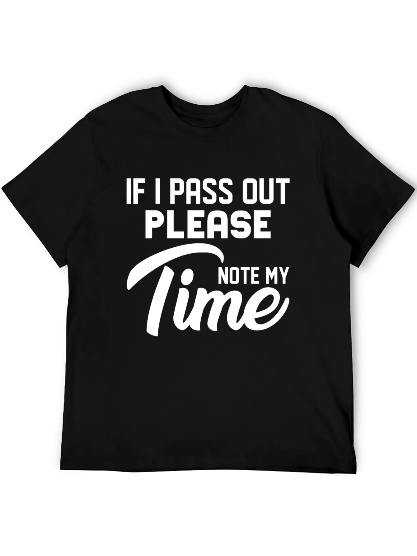 Funny Note My Time Graphic Tee