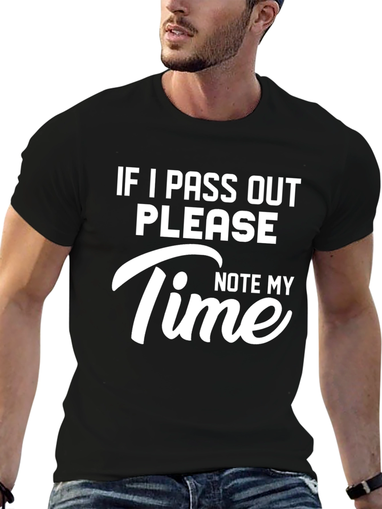 Funny Note My Time Graphic Tee