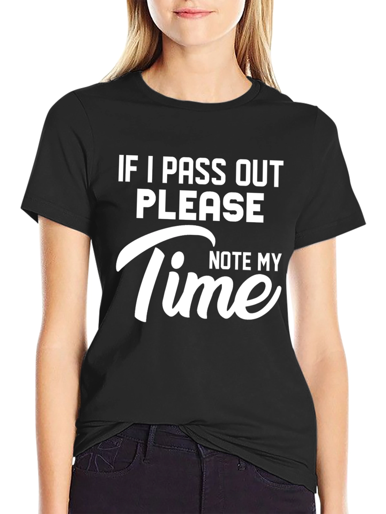 Funny Note My Time Graphic Tee