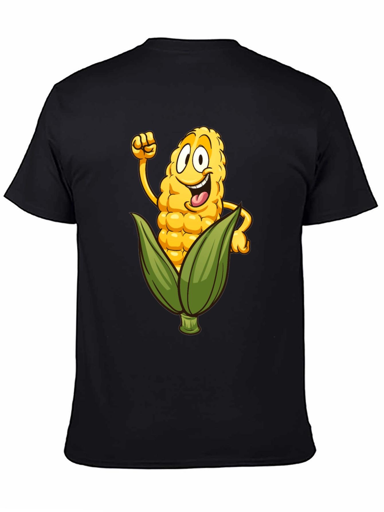 Funny Corn Cartoon T-Shirt