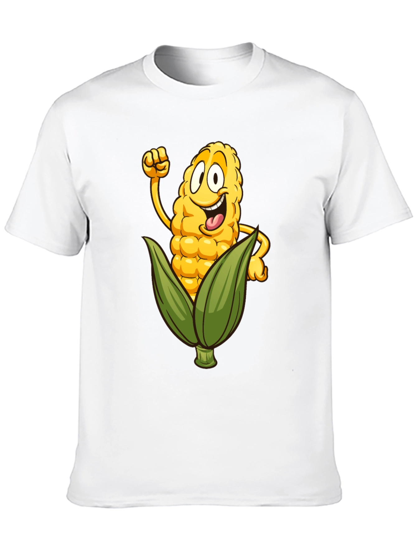 Funny Corn Cartoon T-Shirt