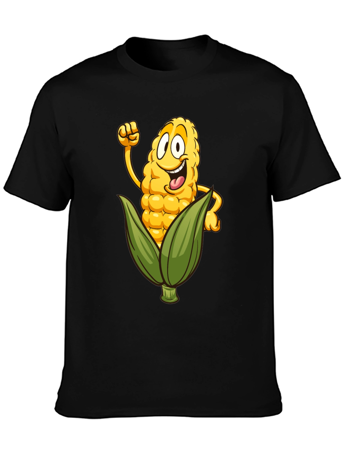Funny Corn Cartoon T-Shirt