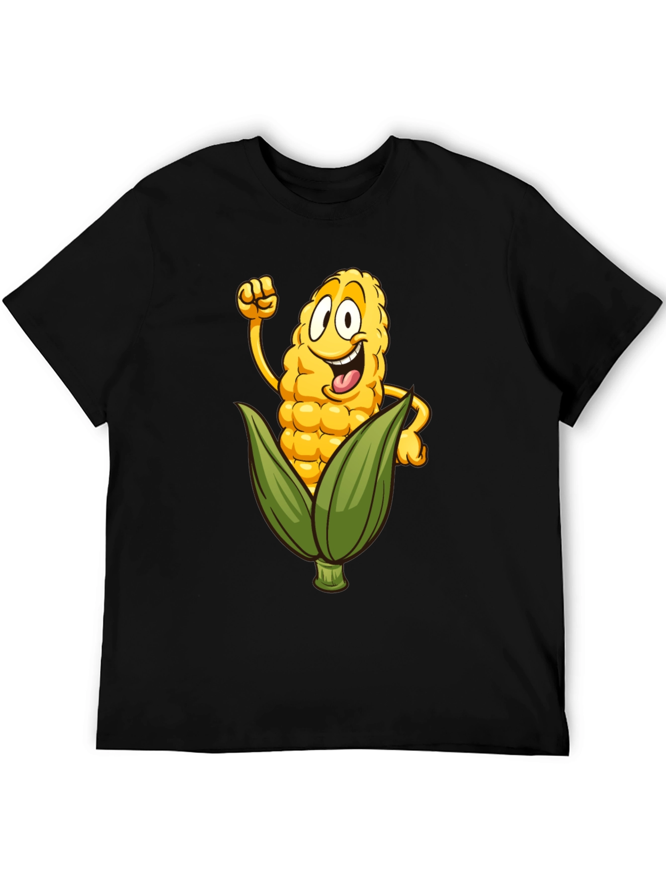 Funny Corn Cartoon T-Shirt