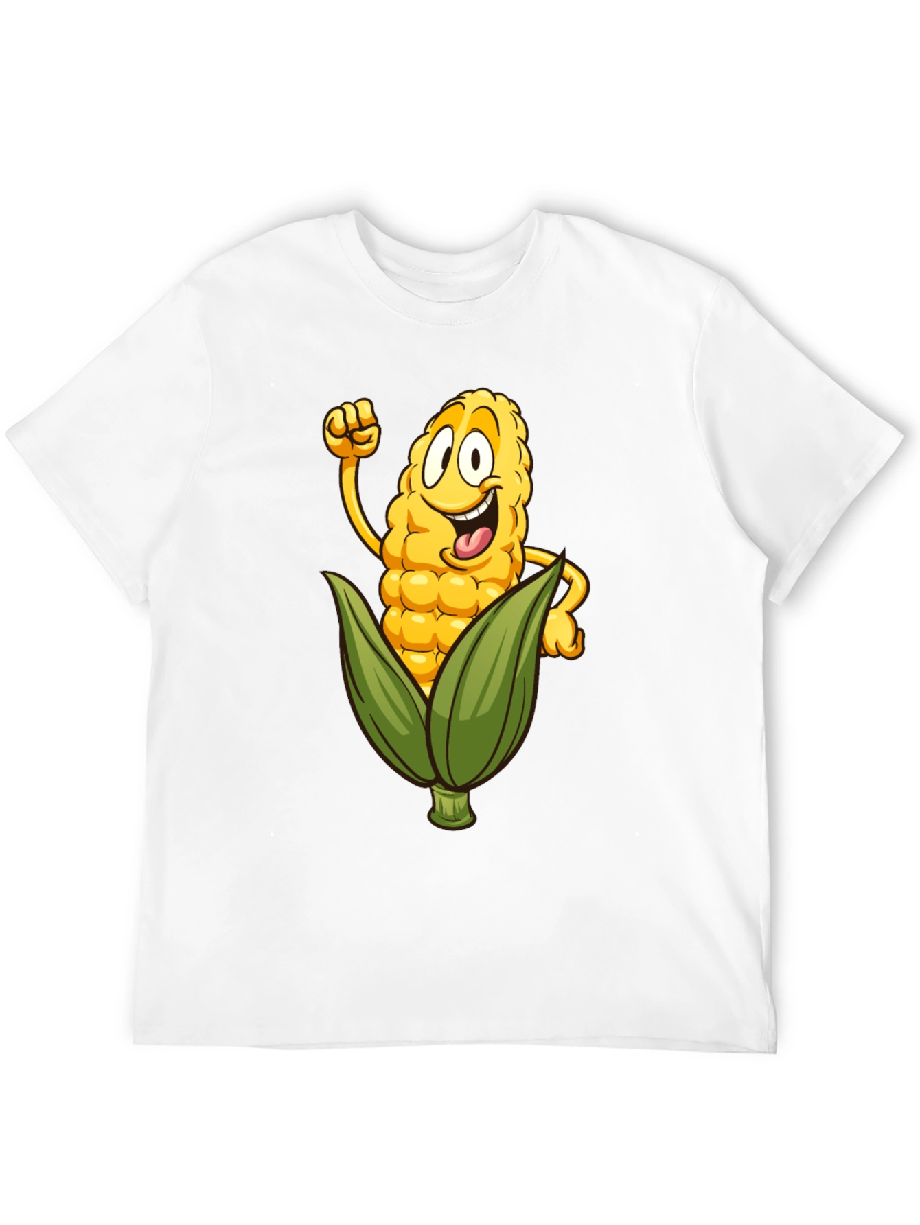 Funny Corn Cartoon T-Shirt