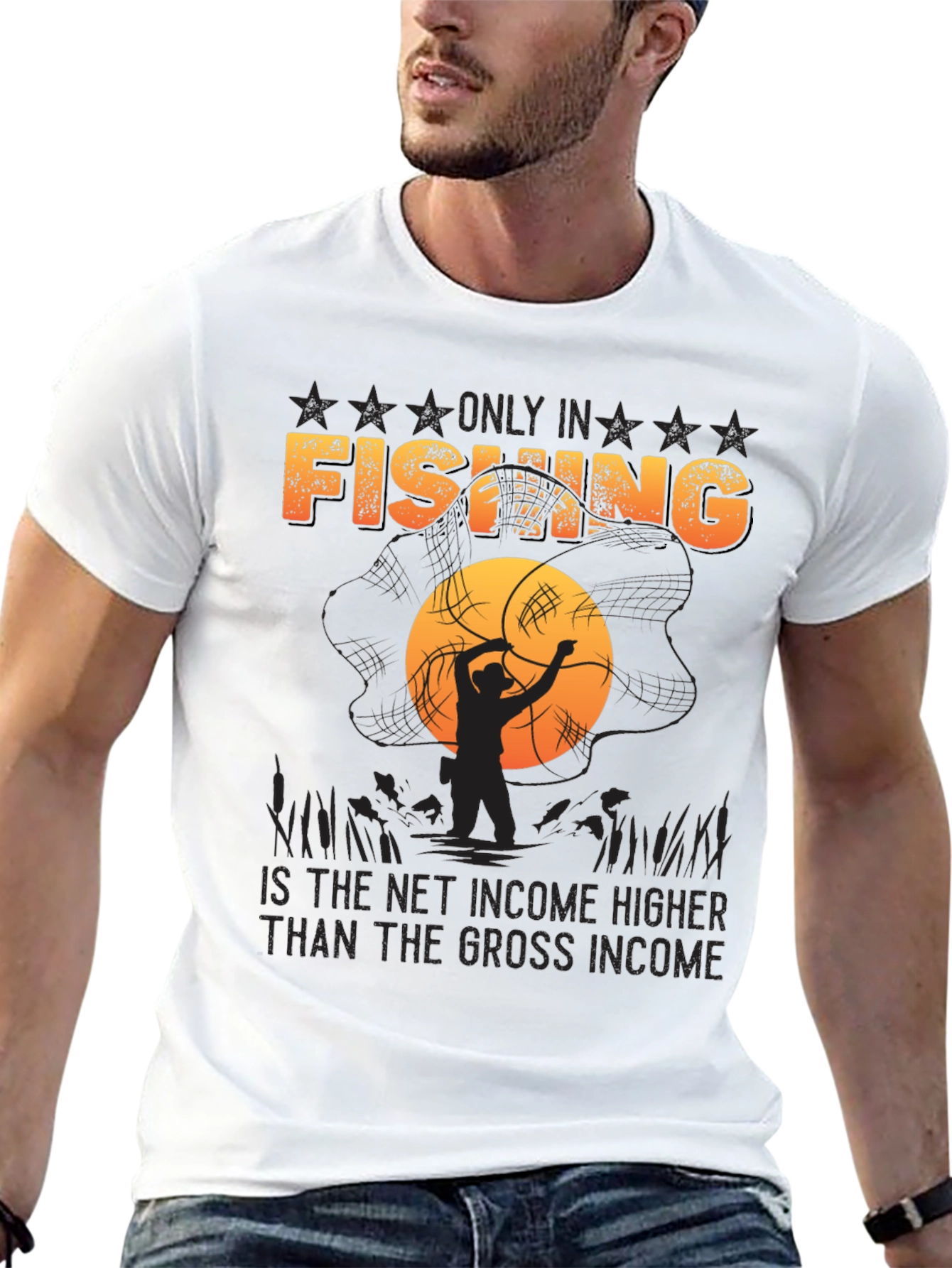 Fishing Net Income T-Shirt