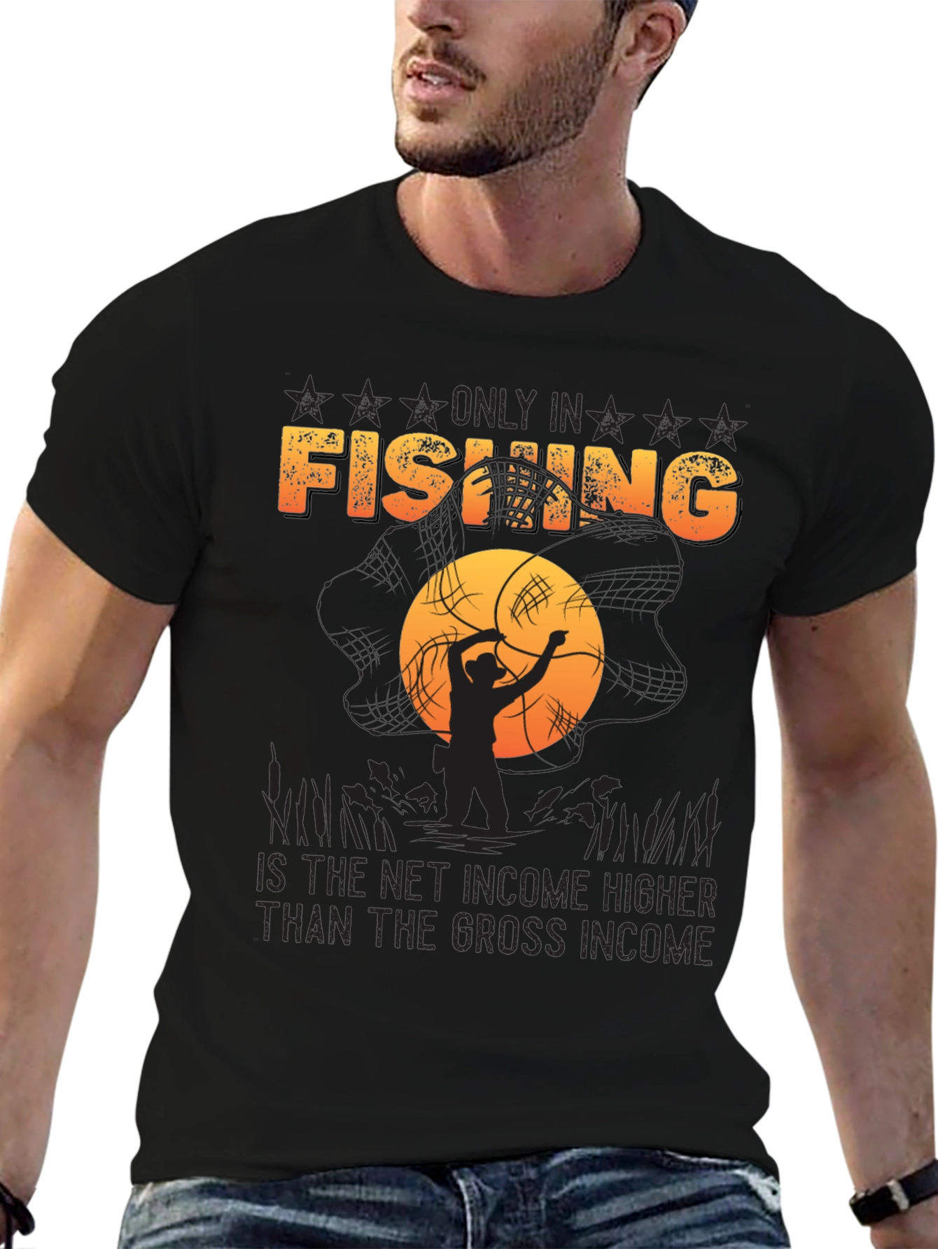 Fishing Net Income T-Shirt