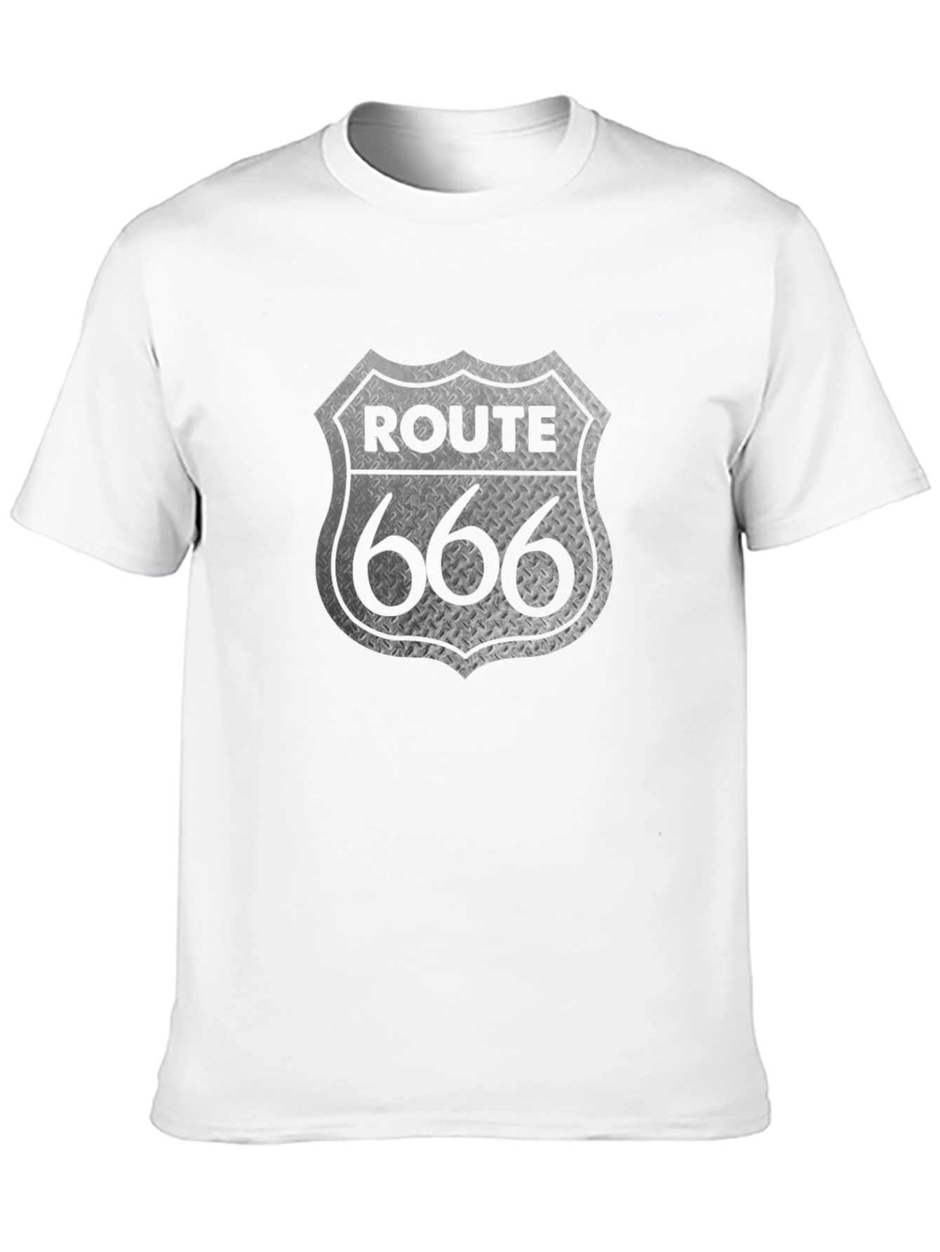 Route 666 Graphic T-Shirt - Classic Black Tee