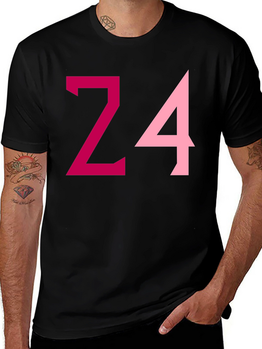 Bold Number Graphic Tee - Stylish Casual Wear