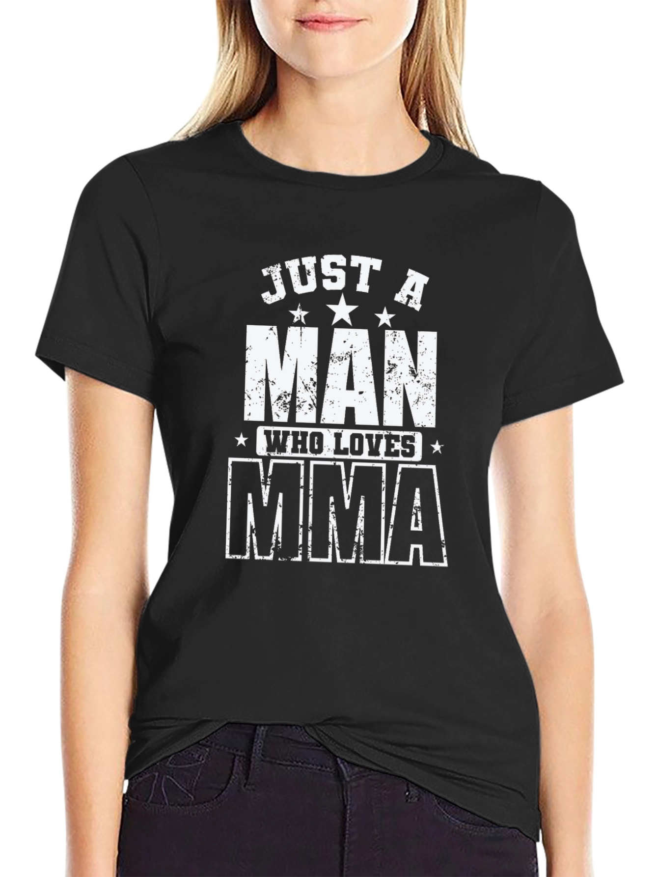 Just a Man Who Loves MMA T-Shirt