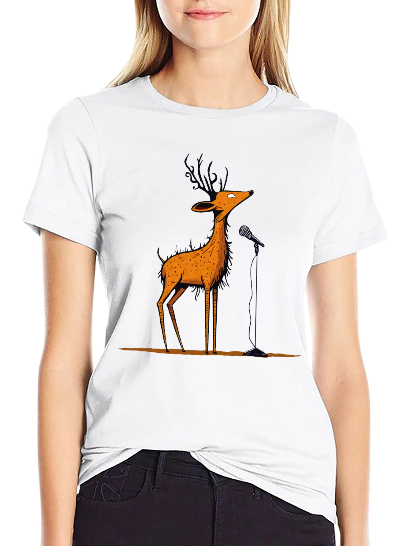 Deer Stand-Up Comedy T-Shirt