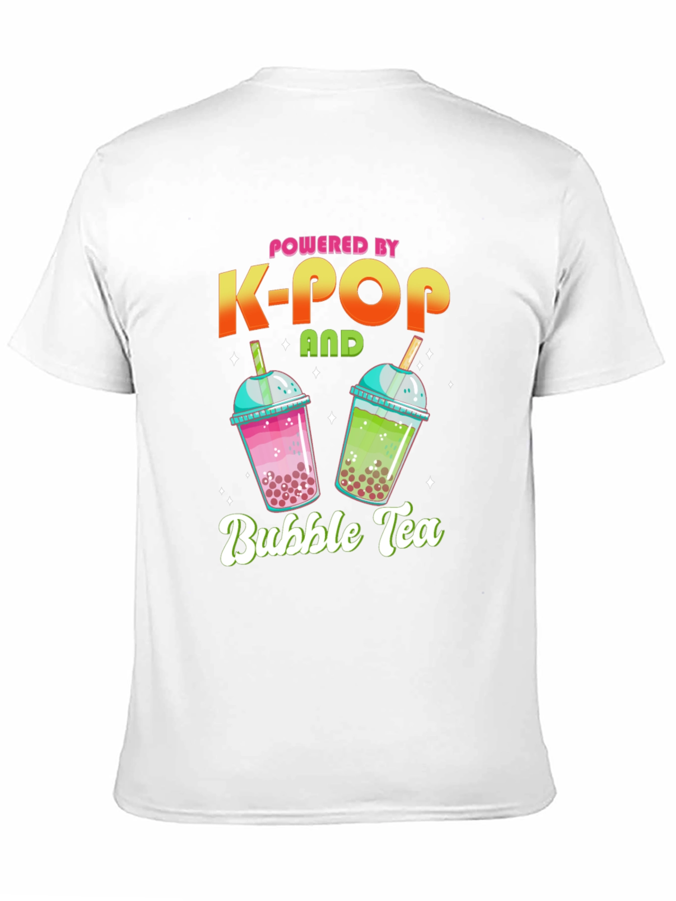 Powered by K-Pop and Bubble Tea T-Shirt
