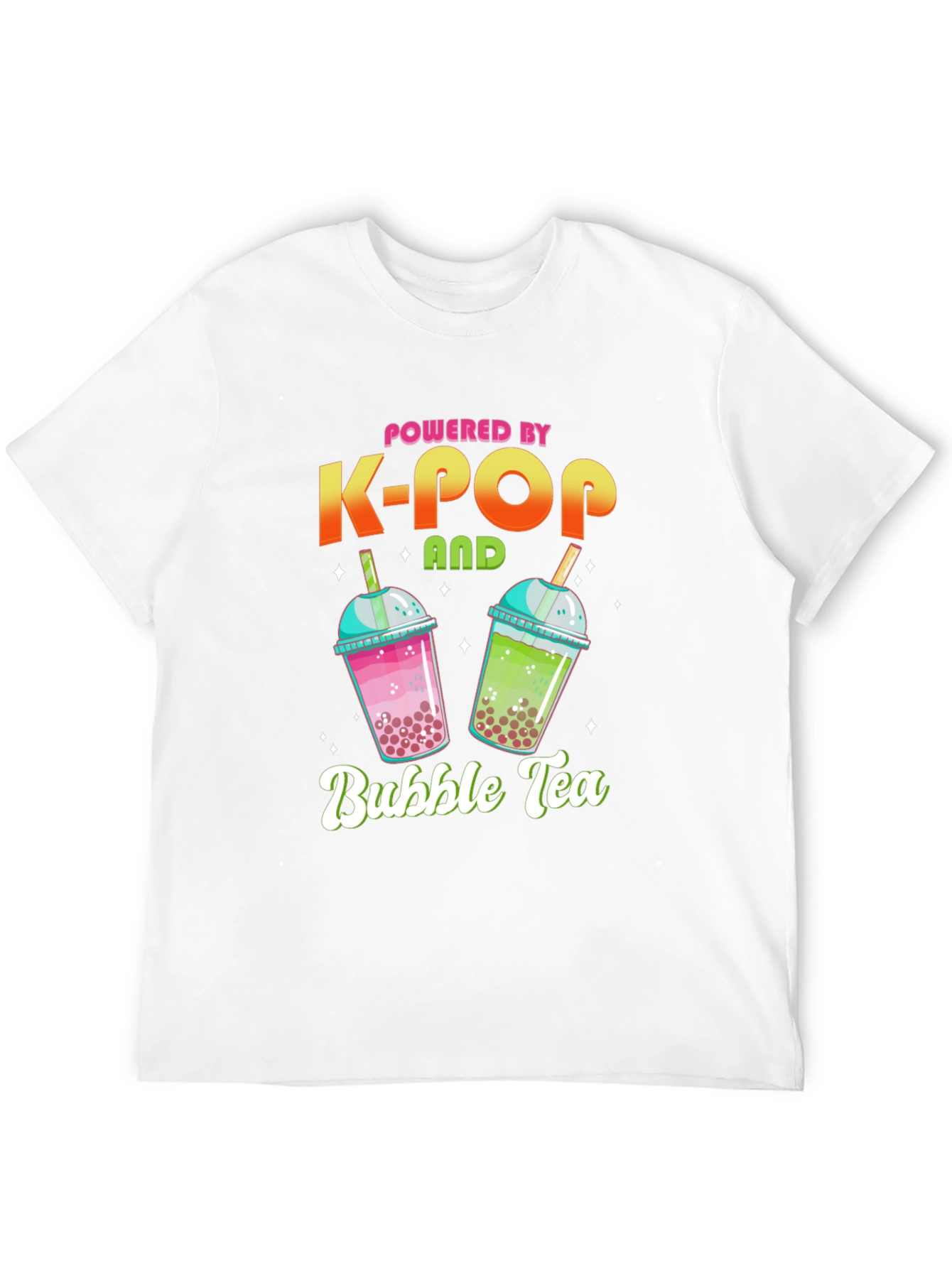 Powered by K-Pop and Bubble Tea T-Shirt