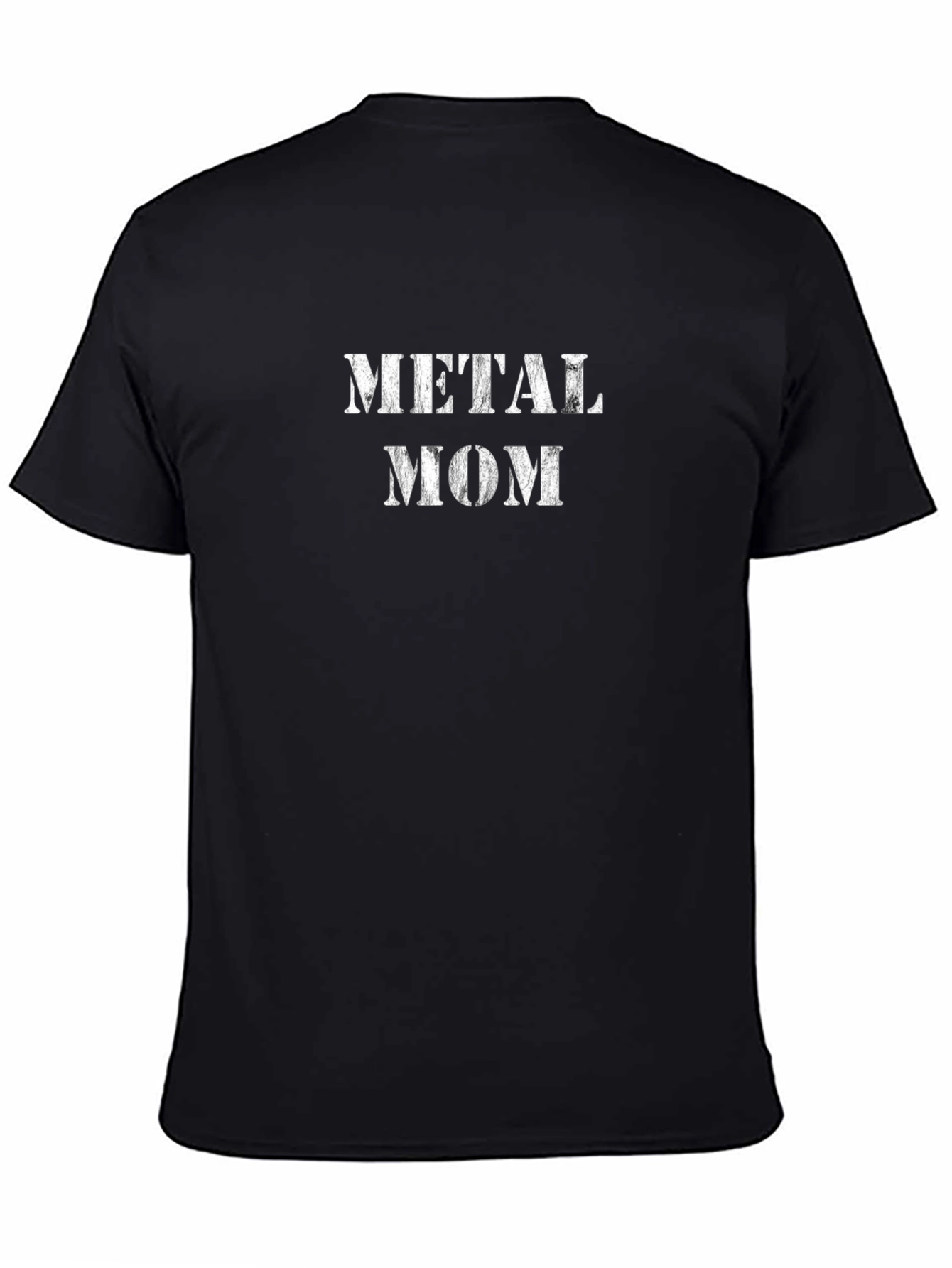 Metal Mom Black Graphic T-Shirt - Rock Music Apparel