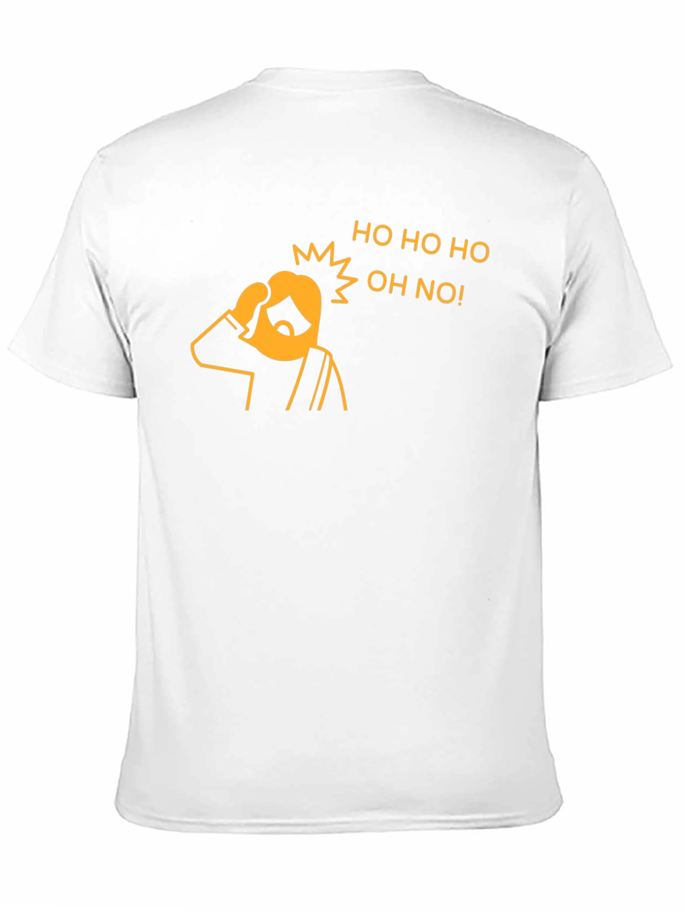 Funny Christmas Ho Ho Ho Oh No Graphic T-Shirt