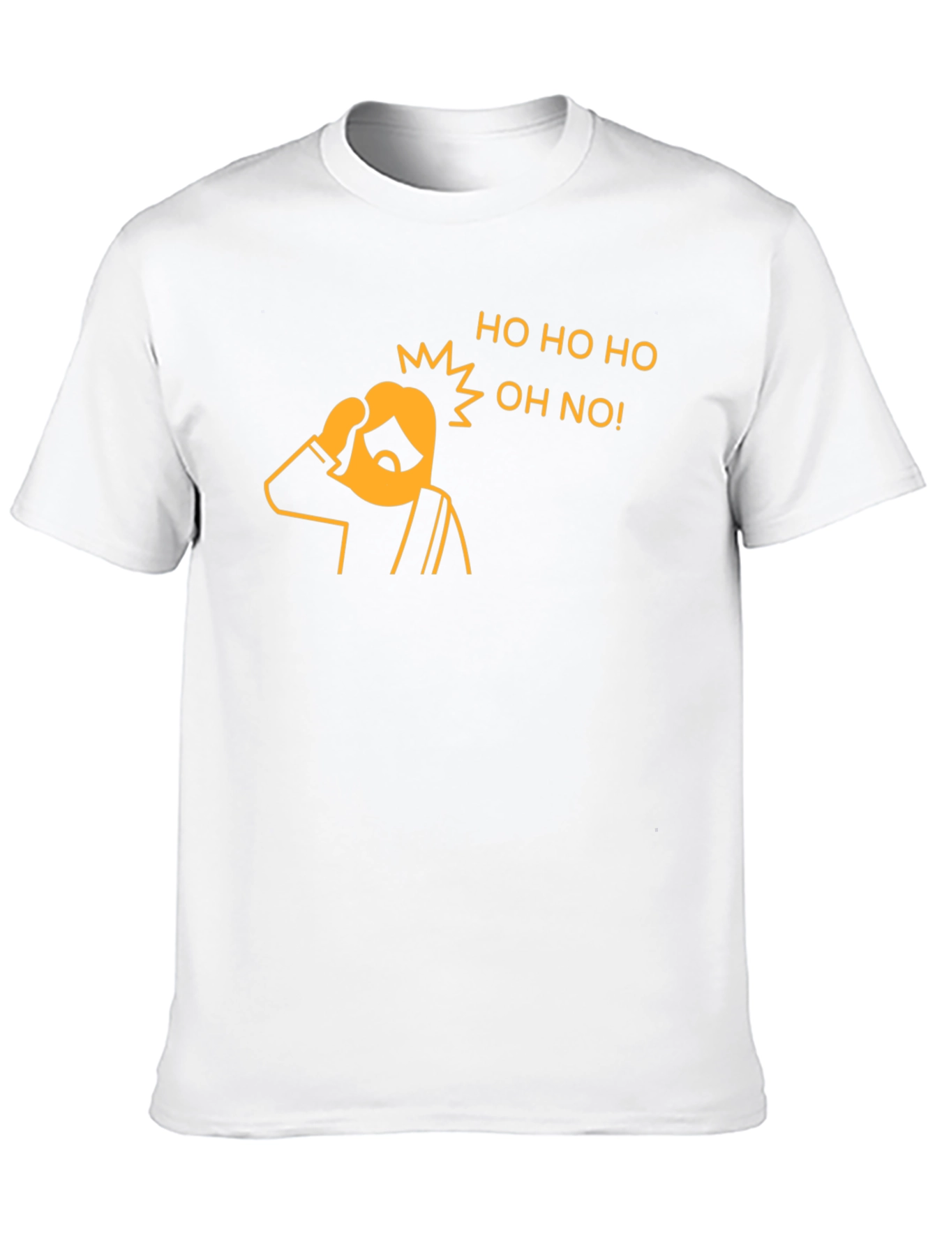 Funny Christmas Ho Ho Ho Oh No Graphic T-Shirt