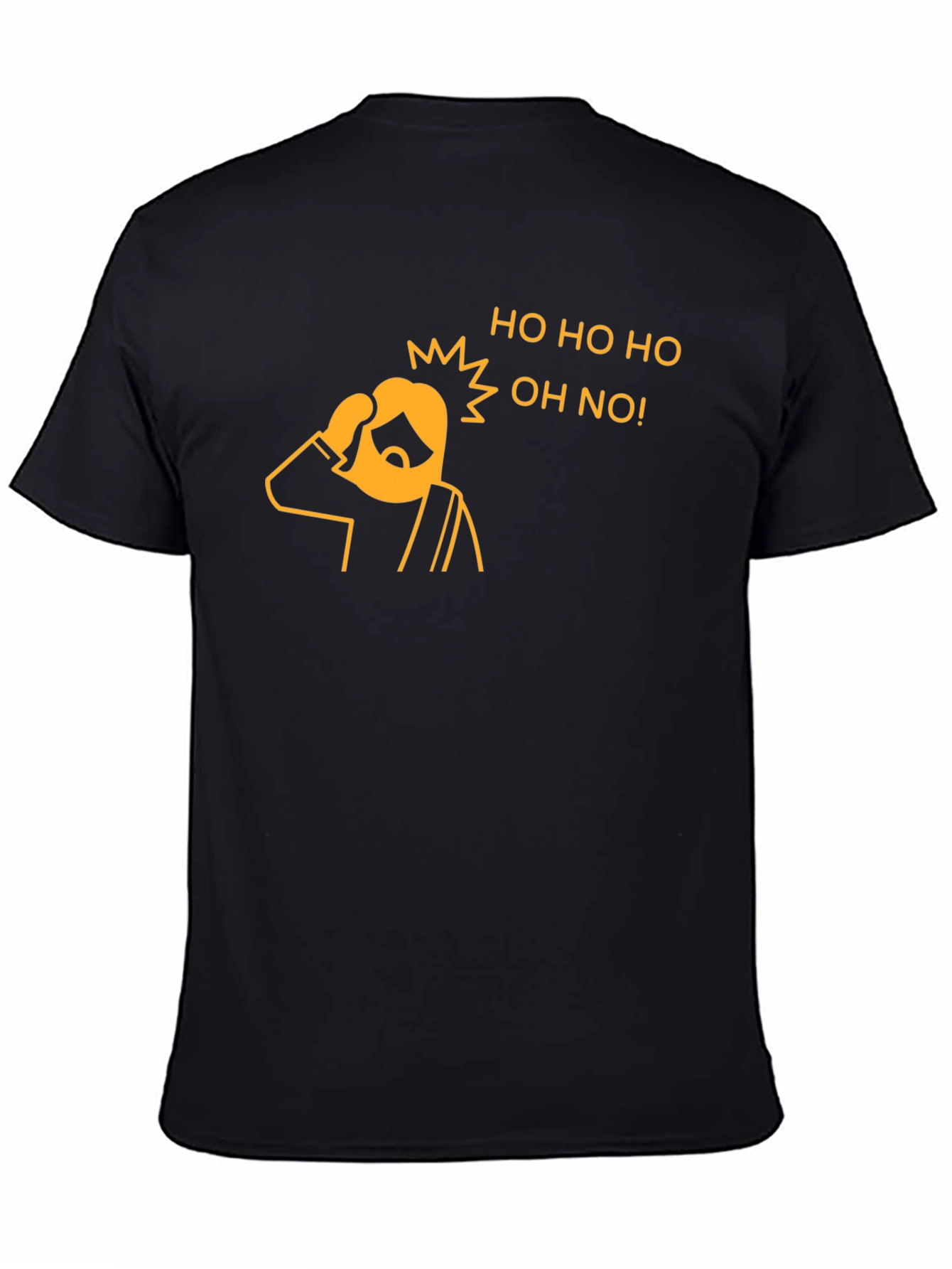 Funny Christmas Ho Ho Ho Oh No Graphic T-Shirt