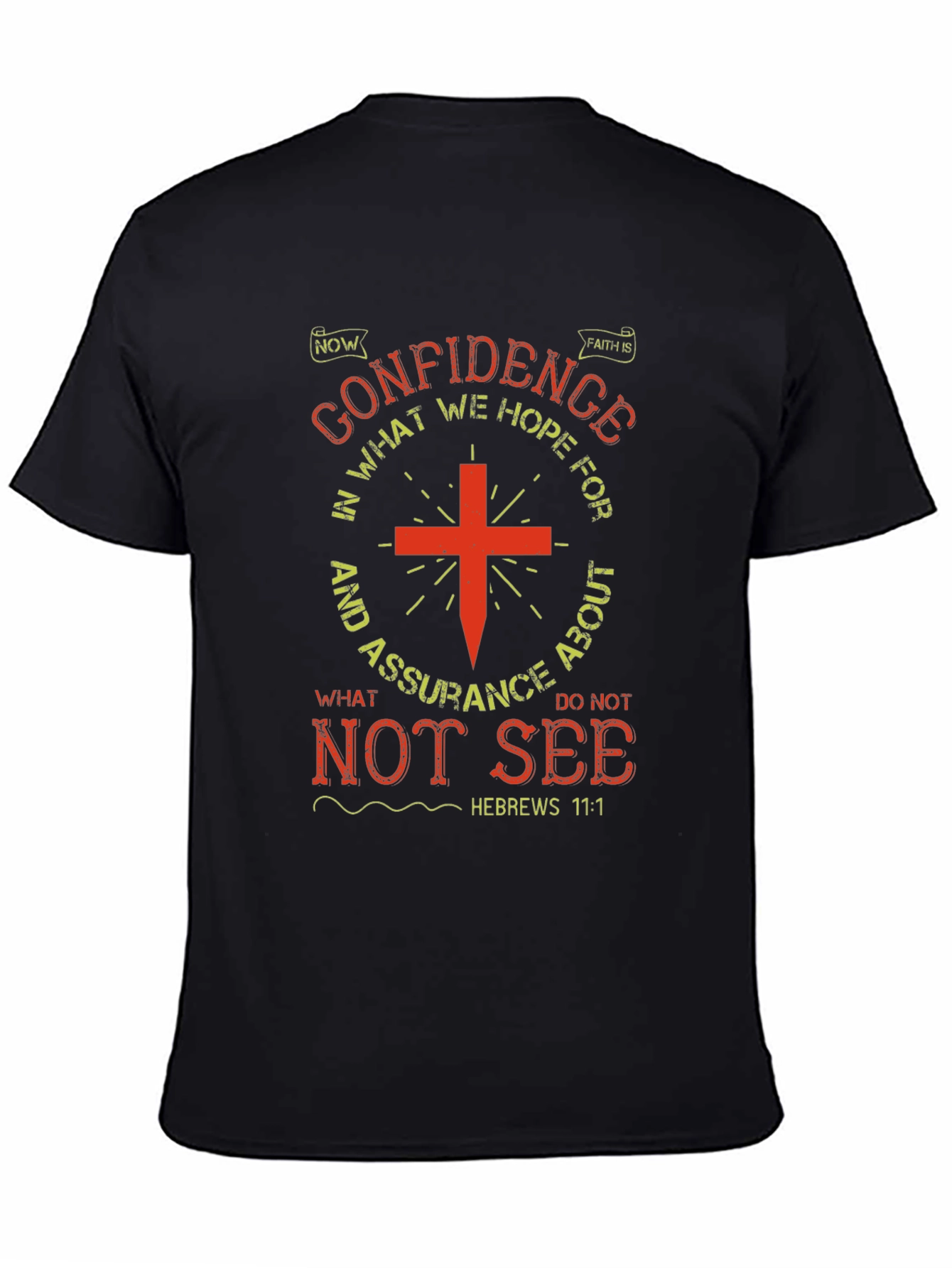 Faith Confidence Graphic T-Shirt