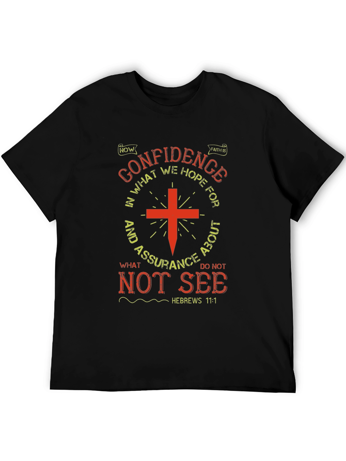 Faith Confidence Graphic T-Shirt