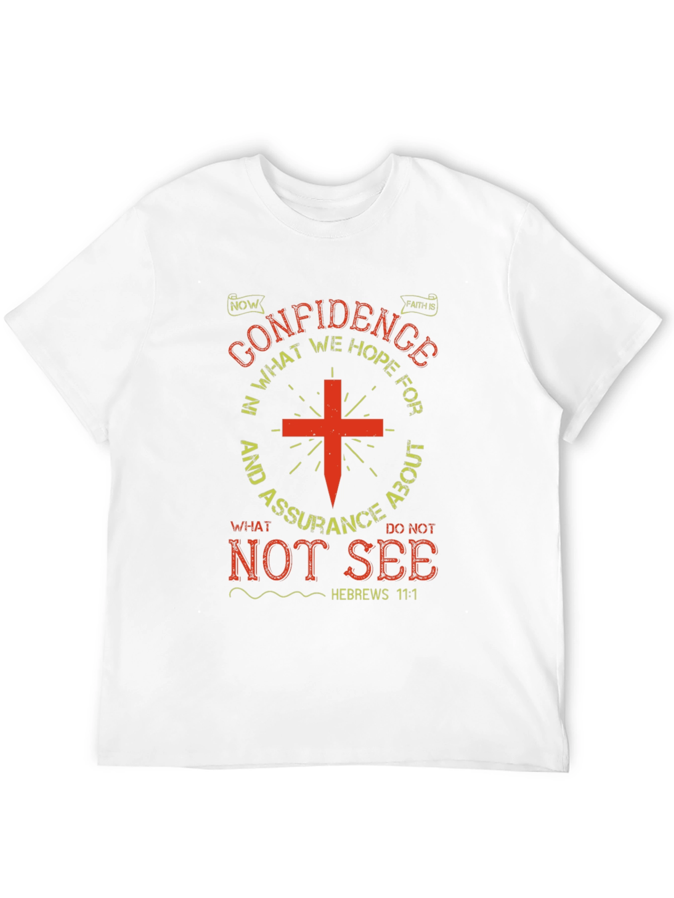 Faith Confidence Graphic T-Shirt