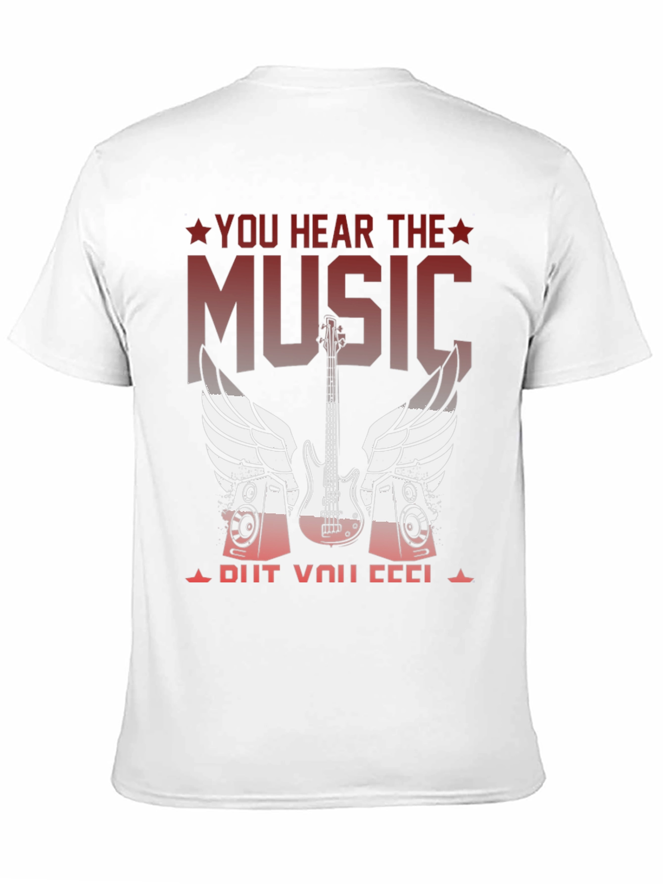 Music Bass Guitar Graphic T-Shirt
