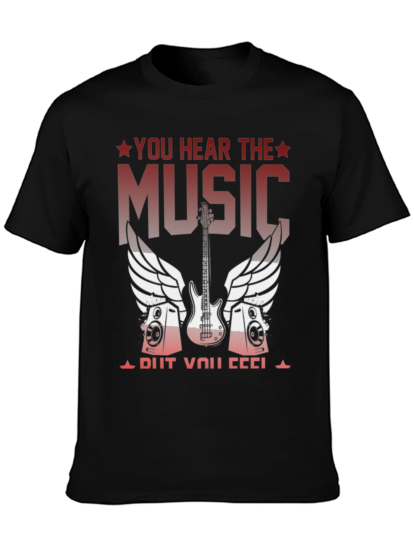 Music Bass Guitar Graphic T-Shirt