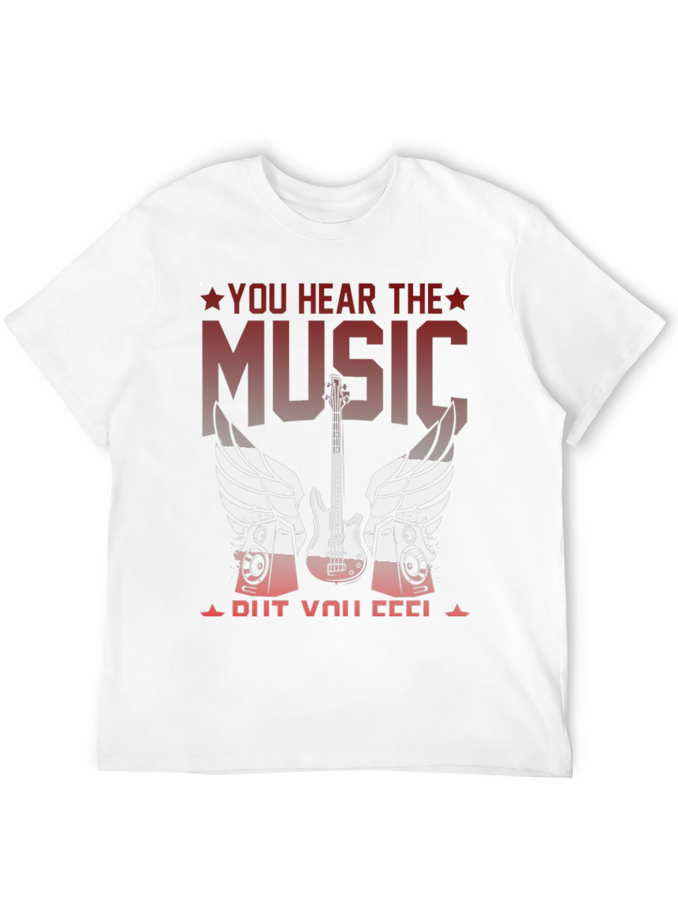 Music Bass Guitar Graphic T-Shirt
