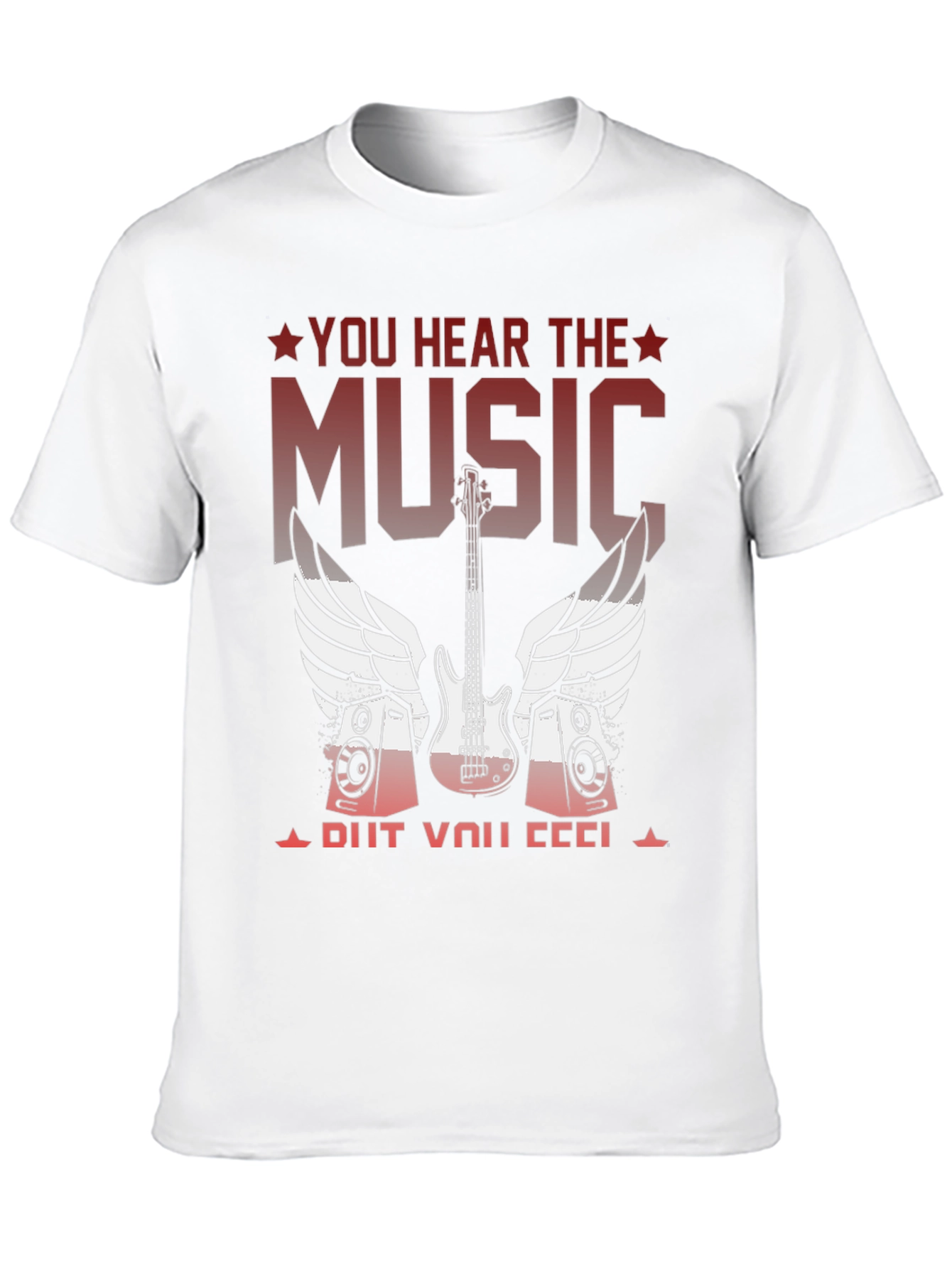 Music Bass Guitar Graphic T-Shirt