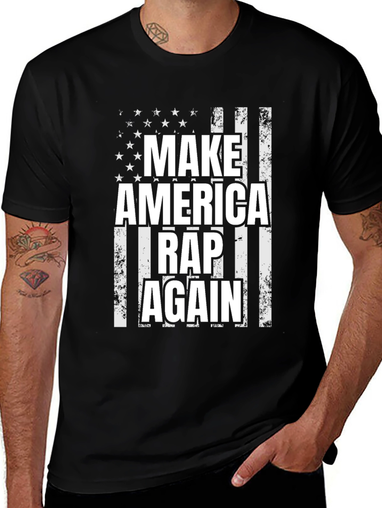 Make America Rap Again Graphic Tee
