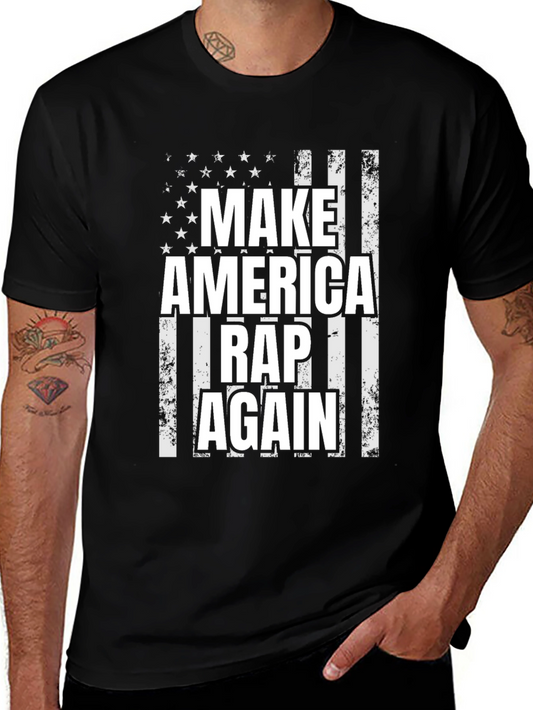 Make America Rap Again Graphic Tee