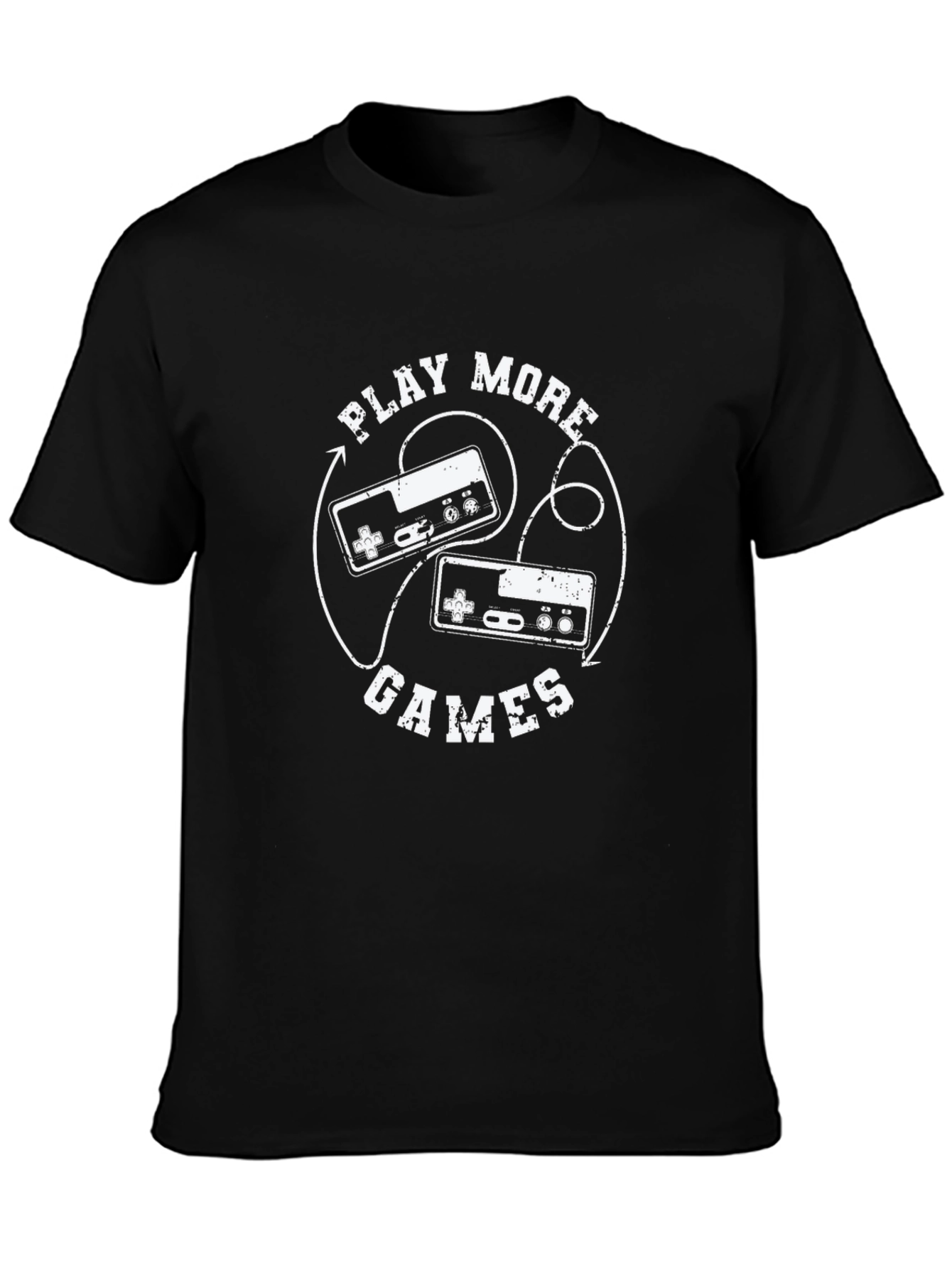 Retro Gaming T-Shirt - Play More Games!