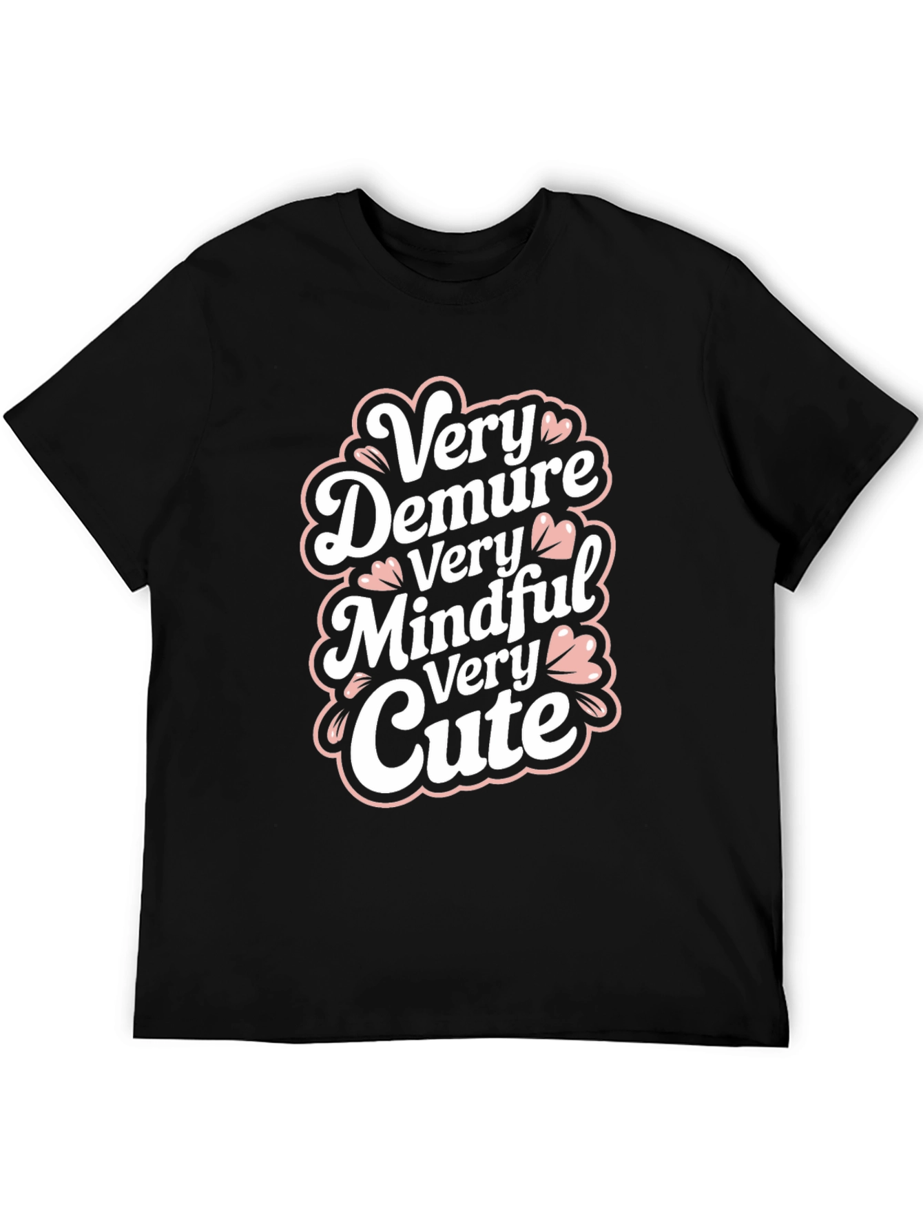 Very Demure Mindful Cute Graphic T-Shirt