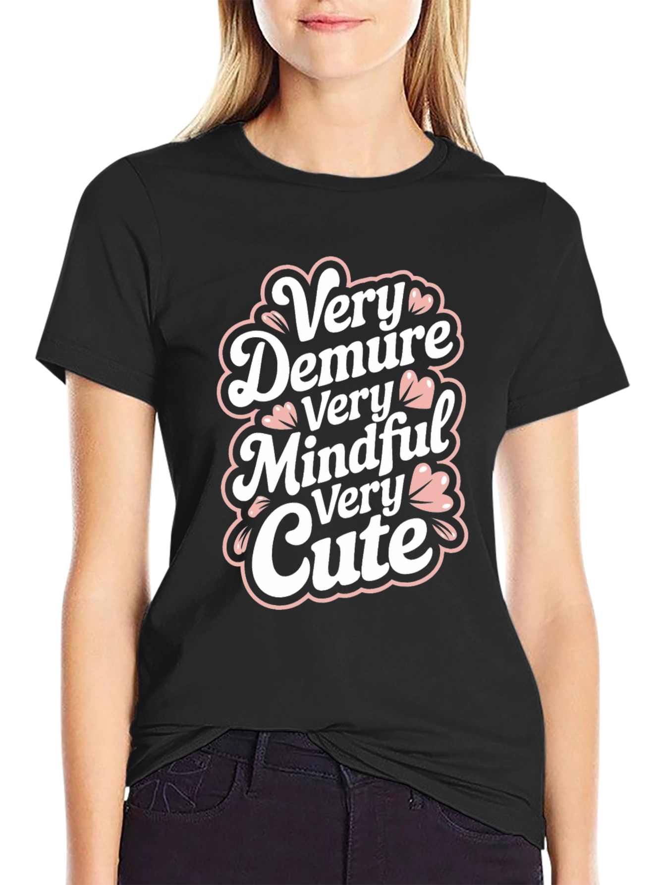 Very Demure Mindful Cute Graphic T-Shirt