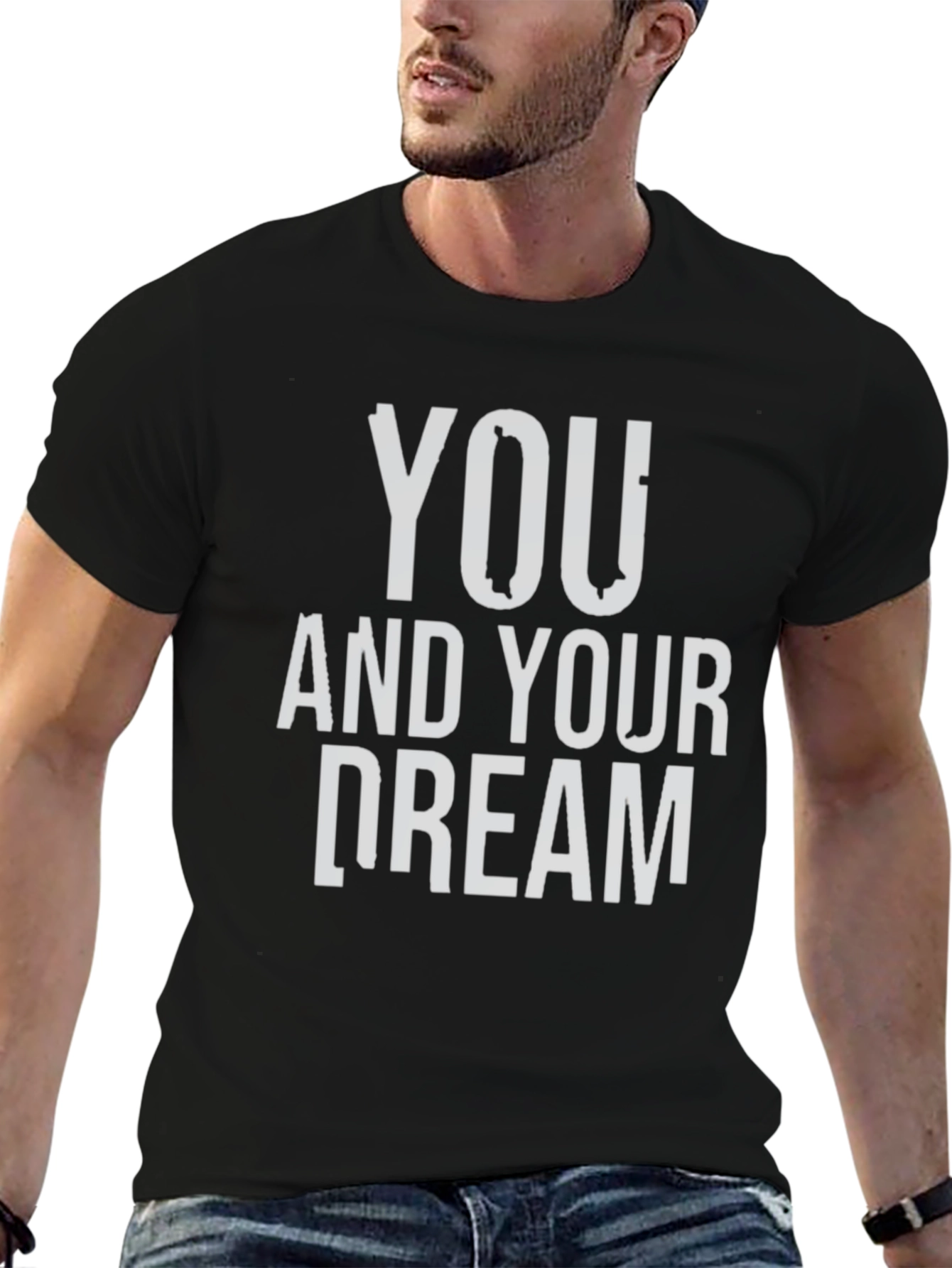 You and Your Dream Graphic Tee - Black