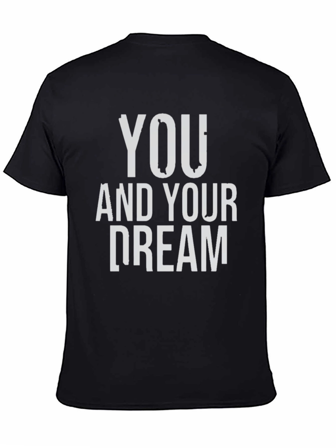 You and Your Dream Graphic Tee - Black