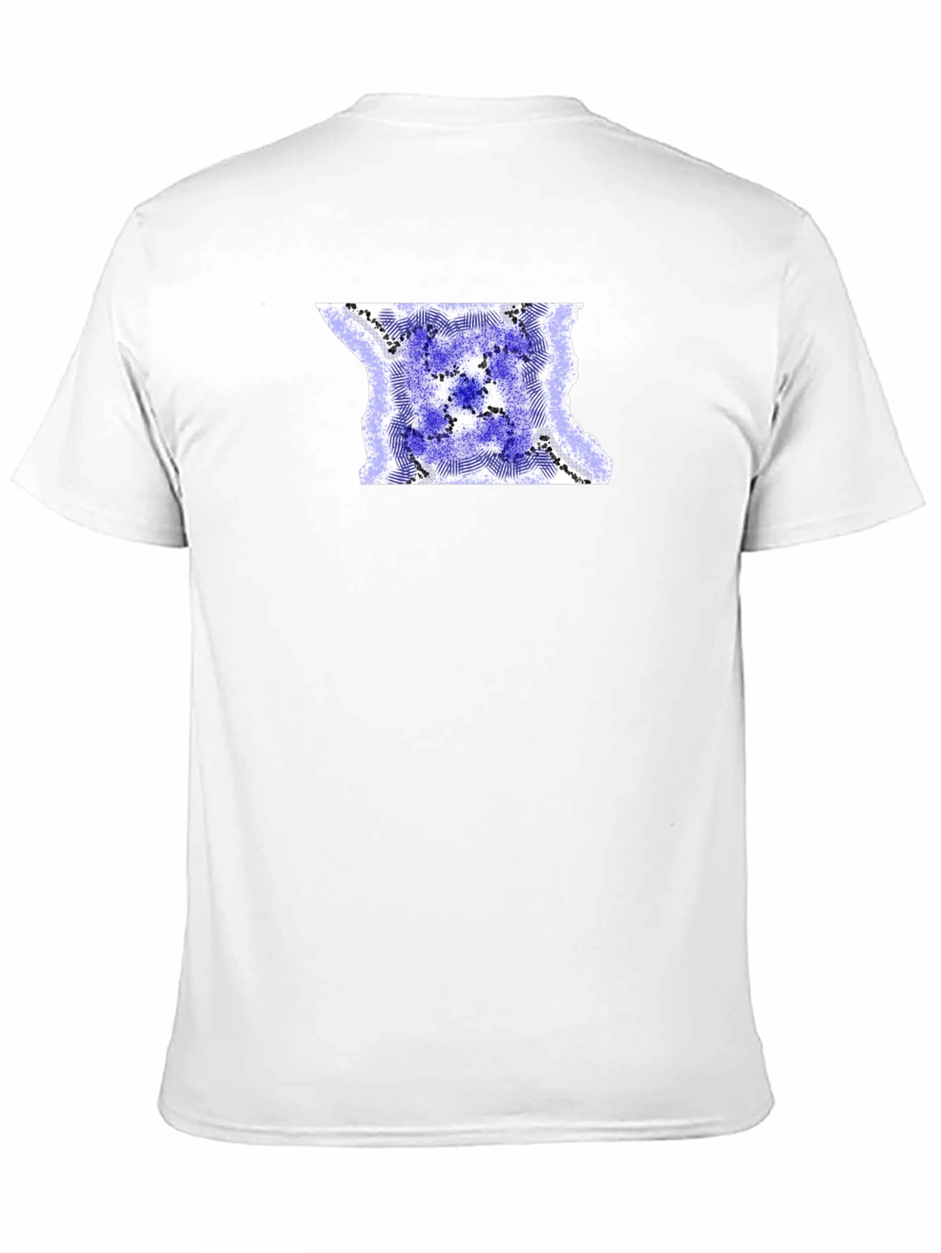 Abstract Design Black T-Shirt